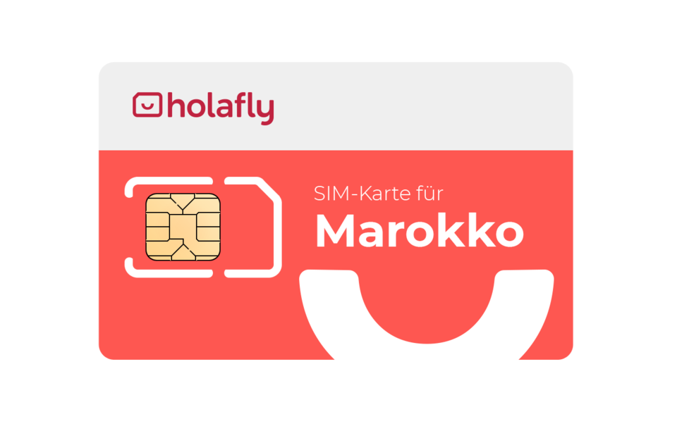 SIM-DatenKarte für Marokko Holafly