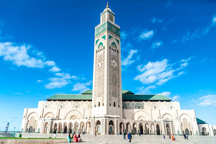 Hassan-II-Moschee -Marokko